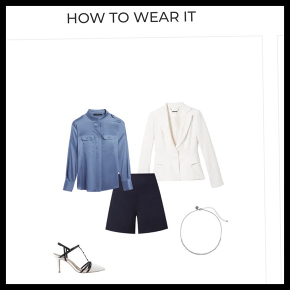 NWT WHBM Slip-On Shorts - Picture 8 of 13